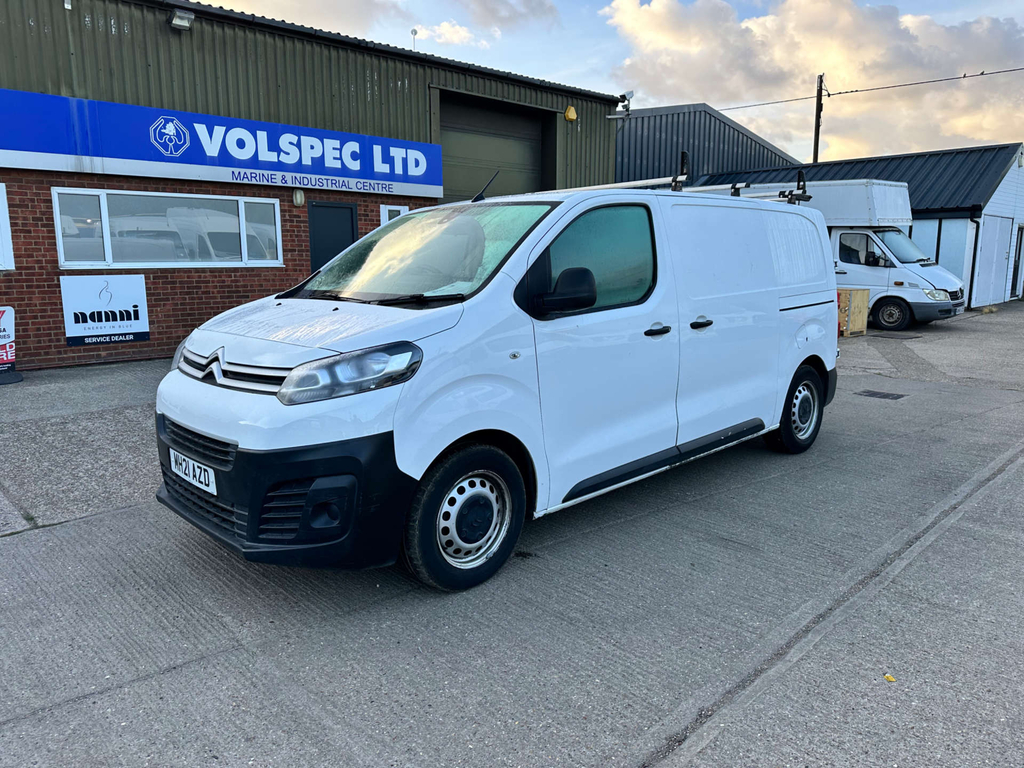 Citroen Dispatch Bluehdi 1000 Enterprise M Panel Van White #3