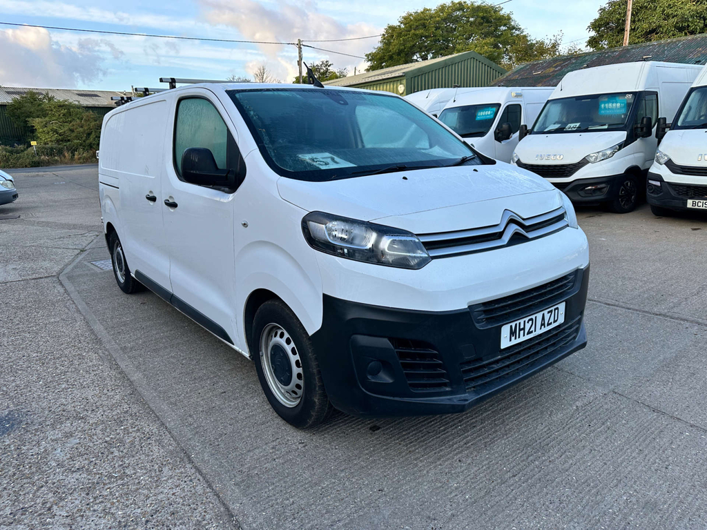 Citroen Dispatch Bluehdi 1000 Enterprise M Panel Van White #2
