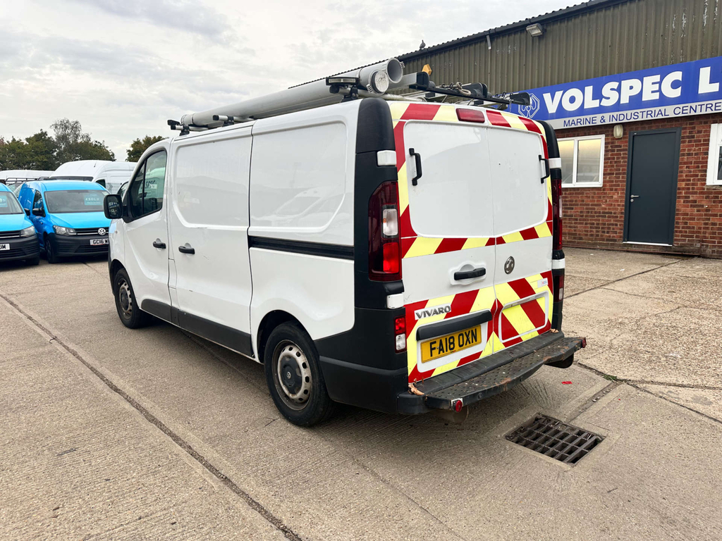 Vauxhall Vivaro 2900 Panel Van L1 H1 Euro 6 Ss White #6