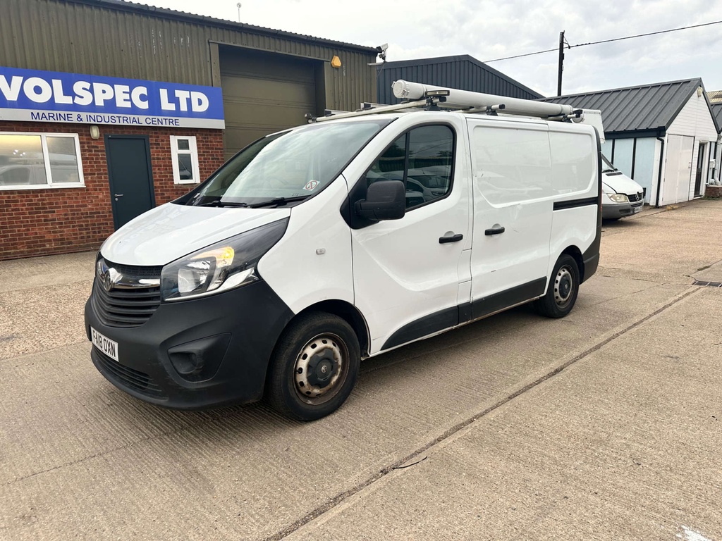 Vauxhall Vivaro 2900 Panel Van L1 H1 Euro 6 Ss White #3