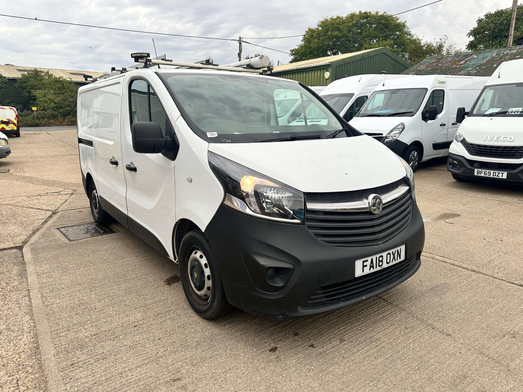 Vauxhall Vivaro 2900 Panel Van L1 H1 Euro 6 Ss White #2