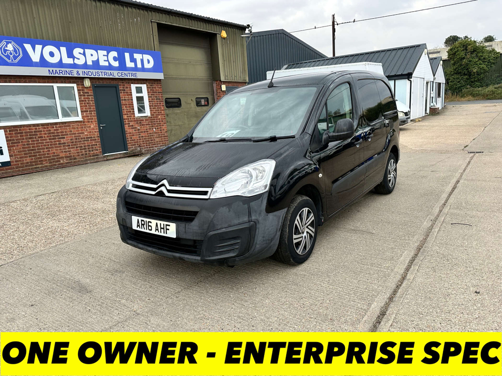 Citroen Berlingo Hdi 625 Enterprise Panel Van L1 Black