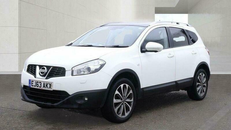 Nissan Qashqai+2 1.5 Dci Tekna 2Wd White #2