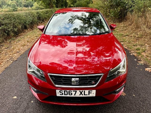 Seat Leon 1.4 Ecotsi Fr Technology Hatchback Dsg Red #5