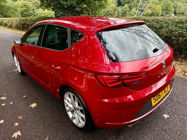 Seat Leon 1.4 Ecotsi Fr Technology Hatchback Dsg Red #2
