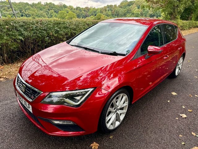 Seat Leon 1.4 Ecotsi Fr Technology Hatchback Dsg Red