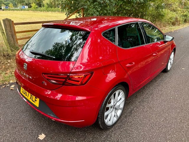 Seat Leon 1.4 Ecotsi Fr Technology Hatchback Dsg Red #3
