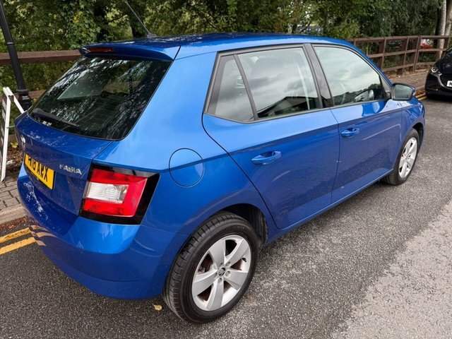 Skoda Fabia 1.0 Tsi Se Hatchback Euro 6 S S Blue #4