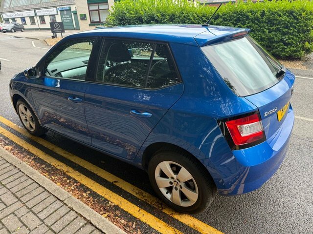 Skoda Fabia 1.0 Tsi Se Hatchback Euro 6 S S Blue #3