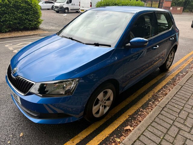 Skoda Fabia 1.0 Tsi Se Hatchback Euro 6 S S Blue #2