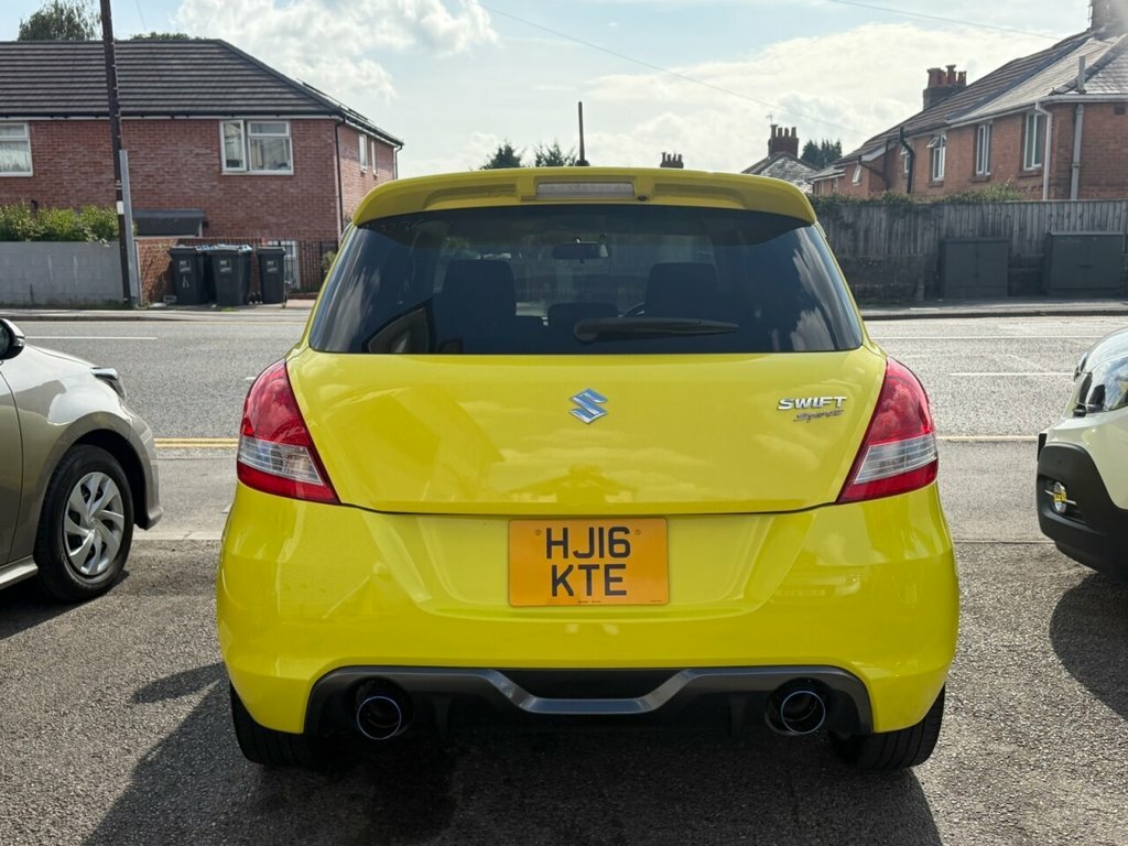 Suzuki Swift Hatchback Yellow #5