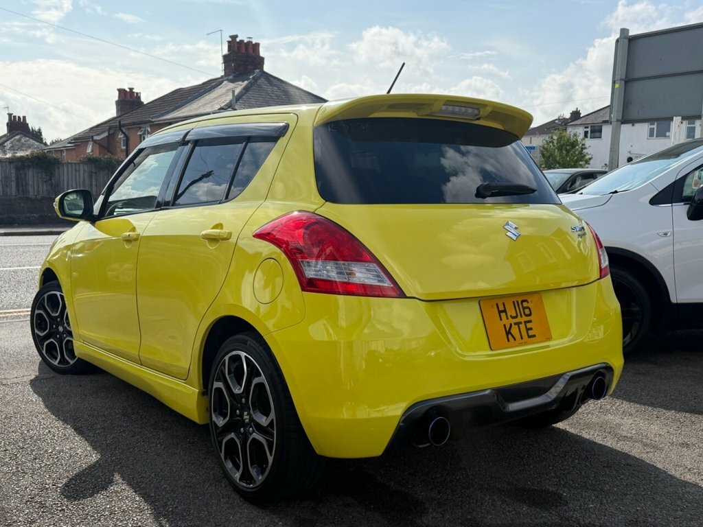 Suzuki Swift Hatchback Yellow #6