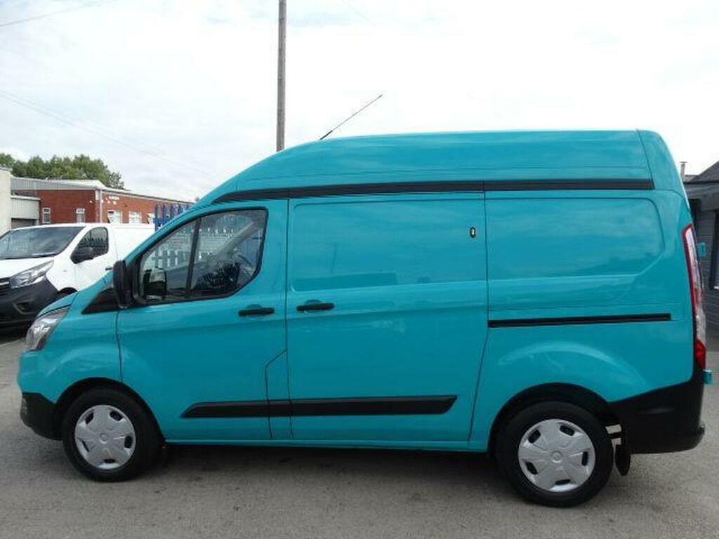 Ford Transit Custom 2.0 340 Ecoblue Trend L1 H2 Euro 6 2023 BN72YJZ Green #5