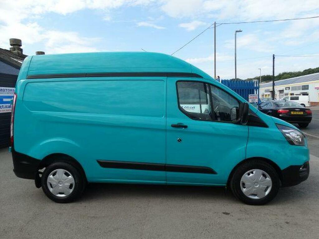 Ford Transit Custom 2.0 340 Ecoblue Trend L1 H2 Euro 6 2023 BN72YJZ Green #4