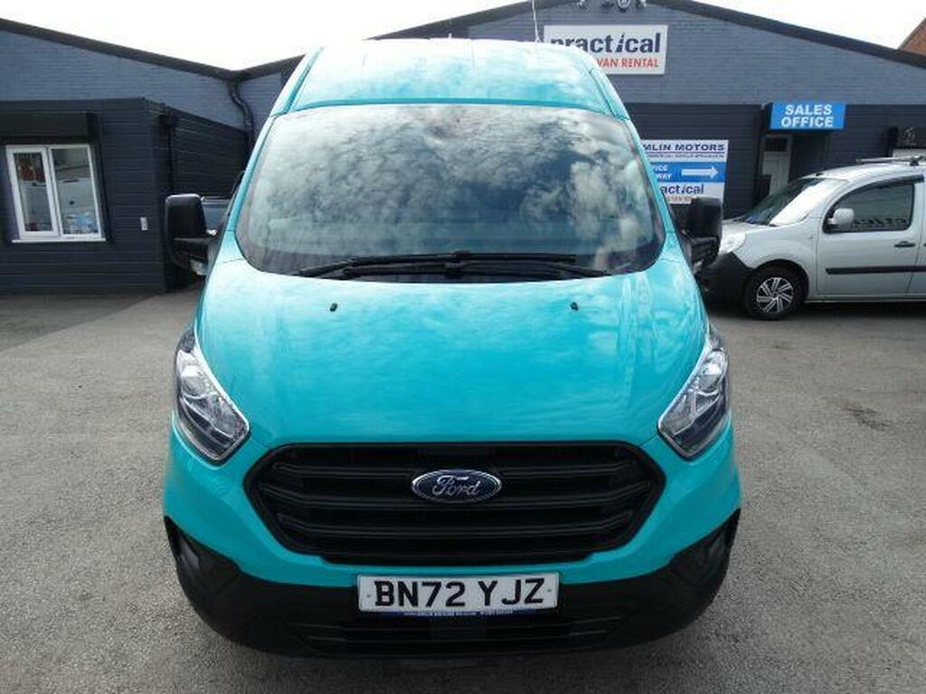 Ford Transit Custom 2.0 340 Ecoblue Trend L1 H2 Euro 6 2023 BN72YJZ Green #2
