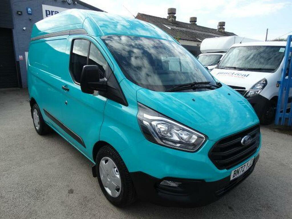 Ford Transit Custom 2.0 340 Ecoblue Trend L1 H2 Euro 6 2023 BN72YJZ Green #3