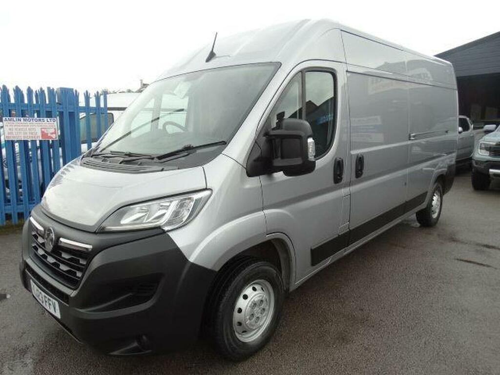 Vauxhall Movano 2.2 Cdti 3500 Biturbo Prime Fwd L3 H2 Euro 6 Ss Silver