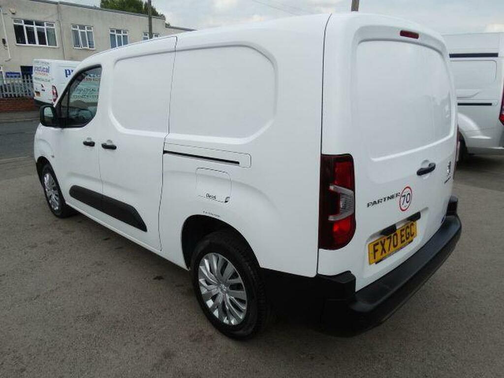 Peugeot Partner 1.5 Bluehdi 950 Professional Long Panel Van Lwb Eu FX70EGC White #6
