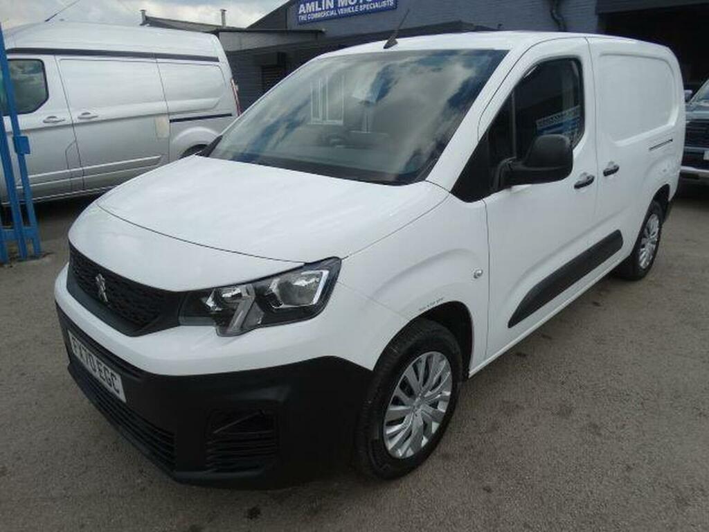 Peugeot Partner 1.5 Bluehdi 950 Professional Long Panel Van Lwb Eu White