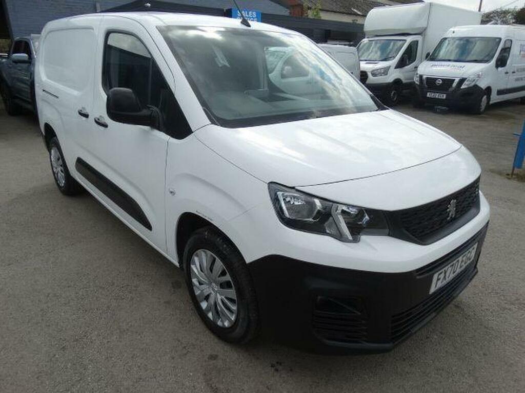 Peugeot Partner 1.5 Bluehdi 950 Professional Long Panel Van Lwb Eu FX70EGC White #3