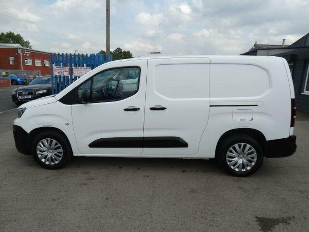 Peugeot Partner 1.5 Bluehdi 950 Professional Long Panel Van Lwb Eu FX70EGC White #5
