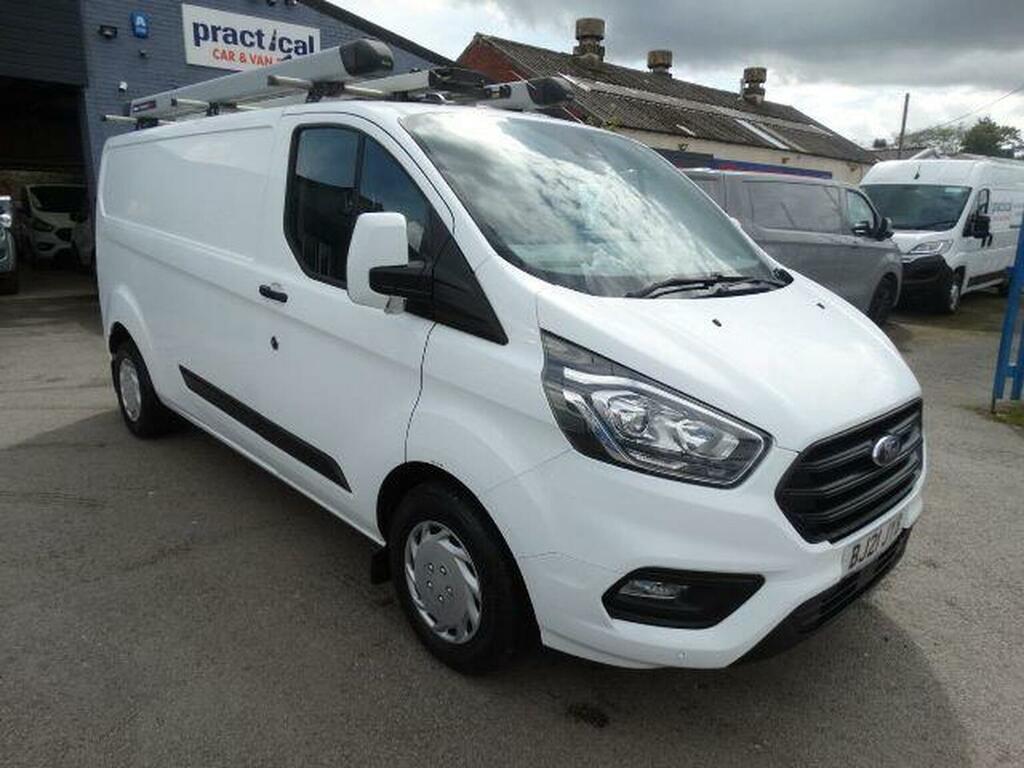 Ford Transit Custom 2.0 300 Ecoblue Trend L2 H1 Euro 6 Ss 2021 BJ21JYB White #3