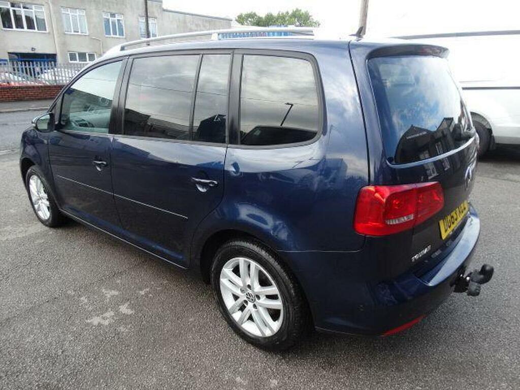 Volkswagen Touran 1.6 Tdi Se Euro 5 2013 DG63XCZ Blue #6