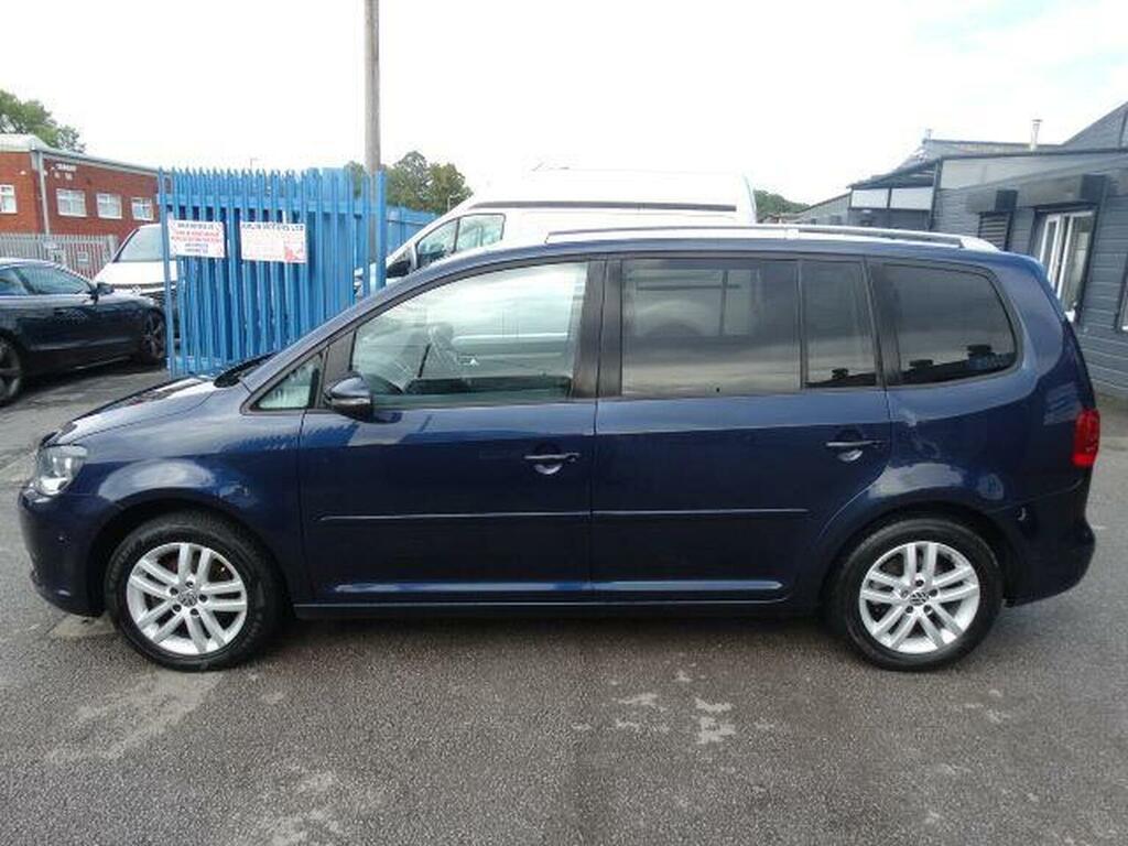 Volkswagen Touran 1.6 Tdi Se Euro 5 2013 DG63XCZ Blue #5