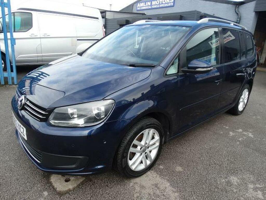 Volkswagen Touran 1.6 Tdi Se Euro 5 2013 Blue