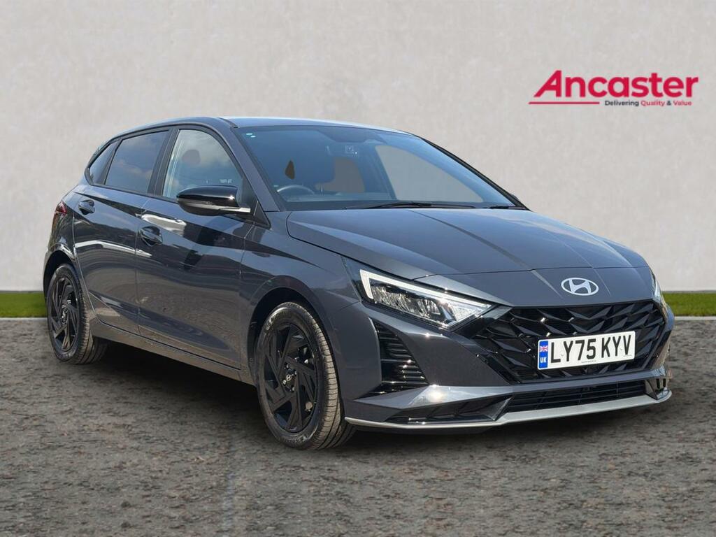 Hyundai I20 1.0T Gdi 90 Black Line Grey