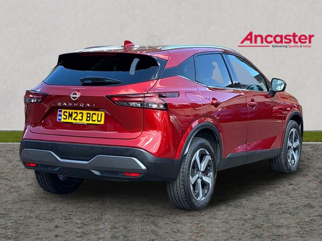 Nissan Qashqai 1.3 Dig-t Mh N-connecta Glass Roof SM23BCU Red #3