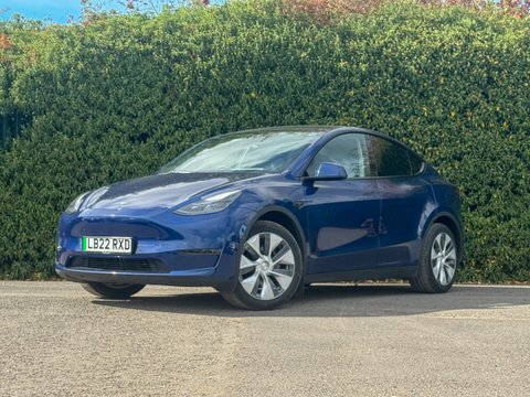 Tesla Model Y Dual Motor Long LB22RXD Blue