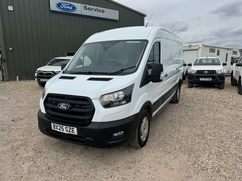 Ford Transit Custom Lwb L3h2 Medium BX25SZE White #2