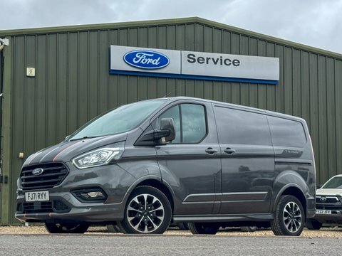 Ford Transit Custom Swb L1h1 FJ71RYY Grey