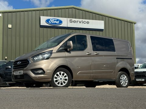 Ford Transit Custom Crew Cab Swb CK72WAU Silver