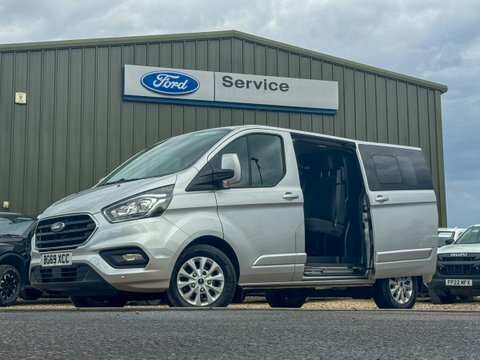 Ford Transit Custom Crew Cab Swb BG69XCC Silver