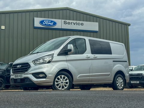 Ford Transit Custom Crew Cab Swb BG69XCC Silver #2