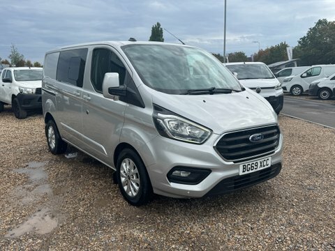 Ford Transit Custom Crew Cab Swb BG69XCC Silver #5