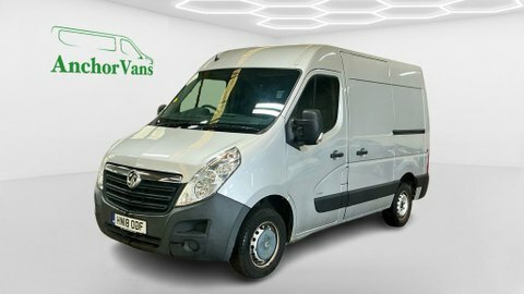 Vauxhall Movano Swb L1h2 Medium HN18ODF Silver