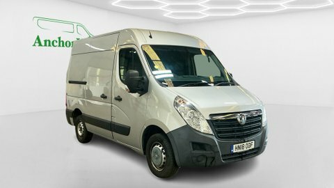 Vauxhall Movano Swb L1h2 Medium HN18ODF Silver #2