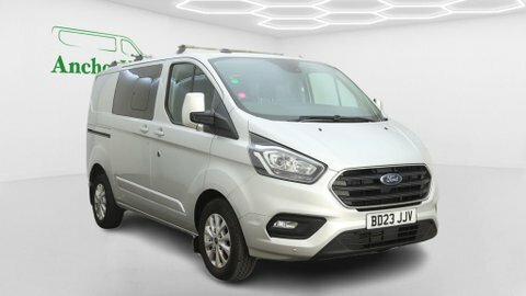 Ford Transit Custom Crew Cab BD23JJV Silver #2