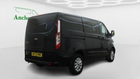 Ford Transit Custom Crew Cab HG72KMO Black #4