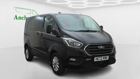 Ford Transit Custom Crew Cab HG72KMO Black #2
