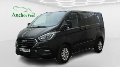 Ford Transit Custom Crew Cab HG72KMO Black