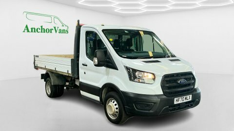 Ford Transit Custom Tipper Mwb L2 HF70MLX White #2