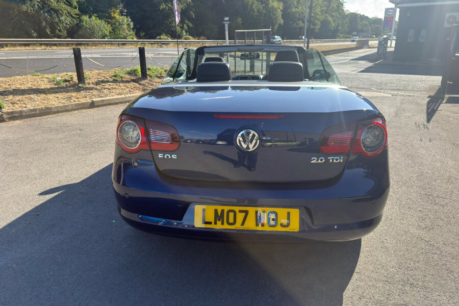 Volkswagen EOS Convertible Blue #5