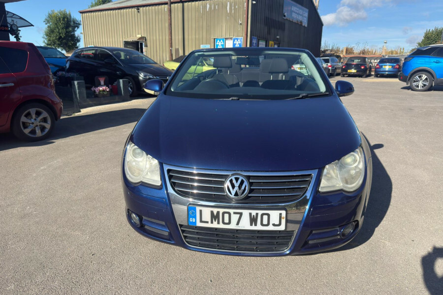 Volkswagen EOS Convertible Blue #2