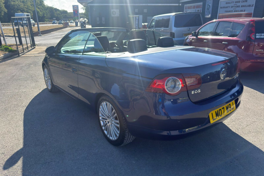 Volkswagen EOS Convertible Blue #6