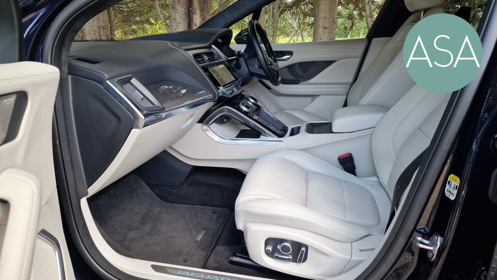 Jaguar I-Pace 4X4 400 90Kwh Hse Black Suv 4Wd Blue #3