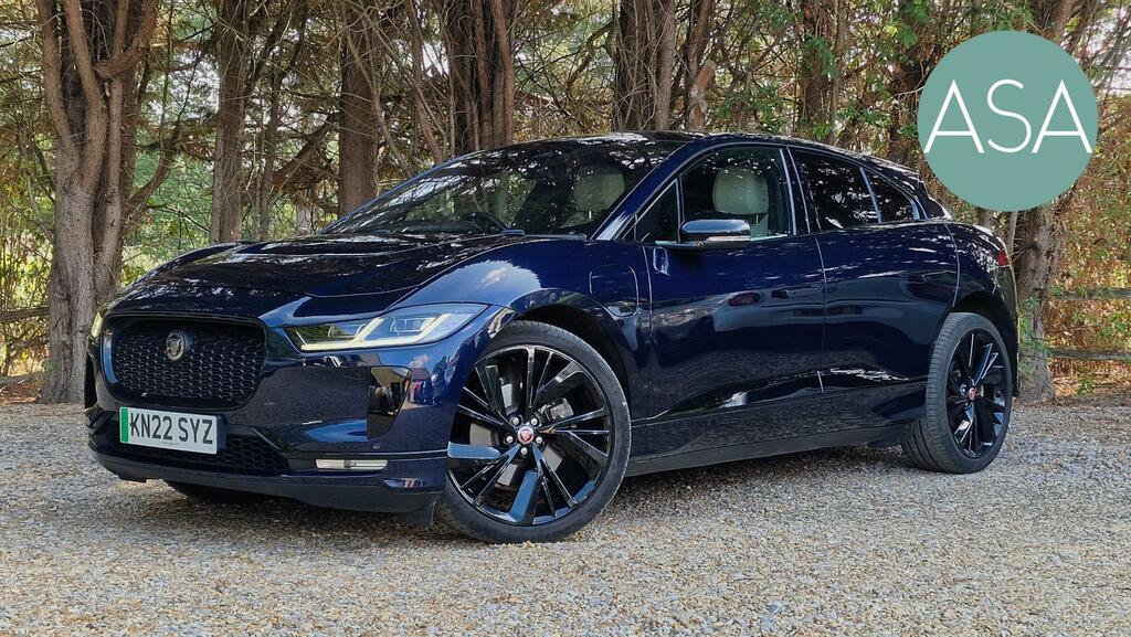 Jaguar I-Pace 4X4 400 90Kwh Hse Black Suv 4Wd Blue